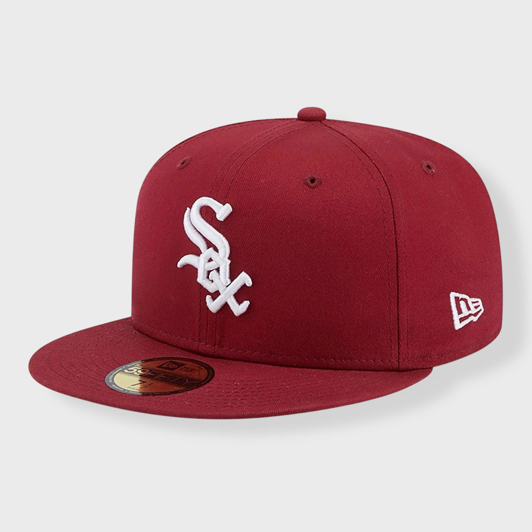 New Era League Essential 59Fifty C White Sox dark red - Shop-Tetuan