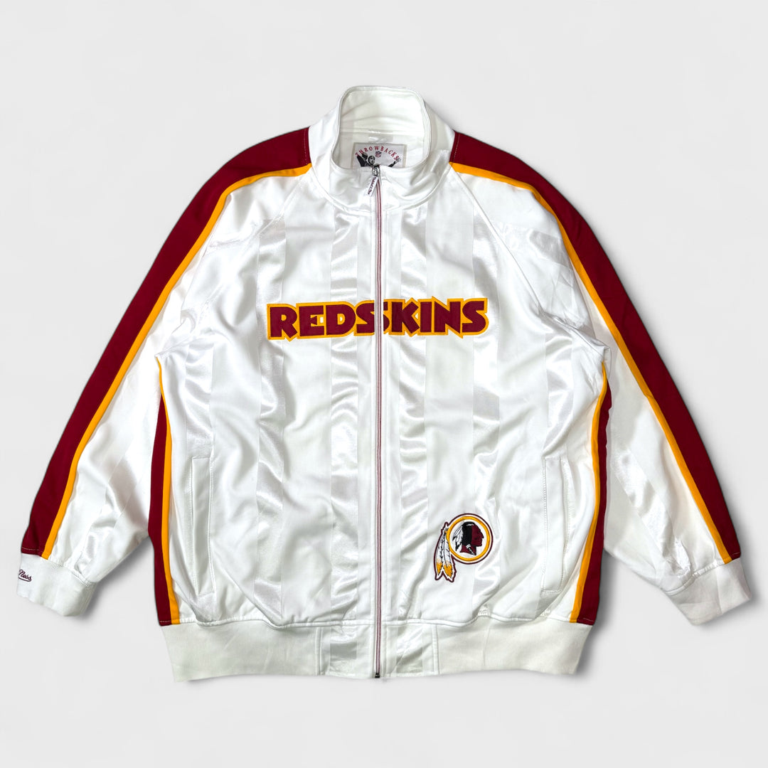 Mitchell & Ness Throwbacks NFL Washington Redskins jacket white/maroon 2XL - Shop-Tetuan
