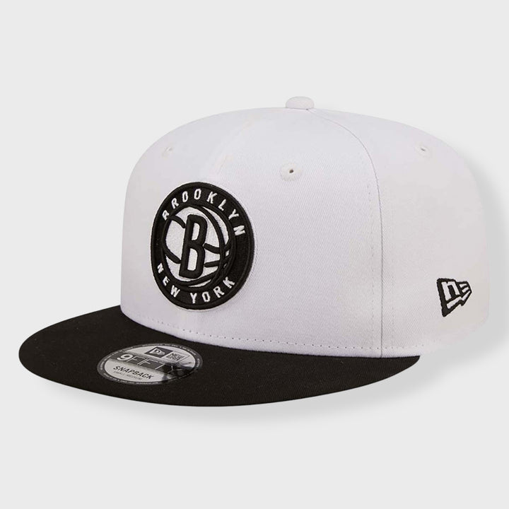 New Era Crown Team 9Fifty B Nets white/black - Shop-Tetuan