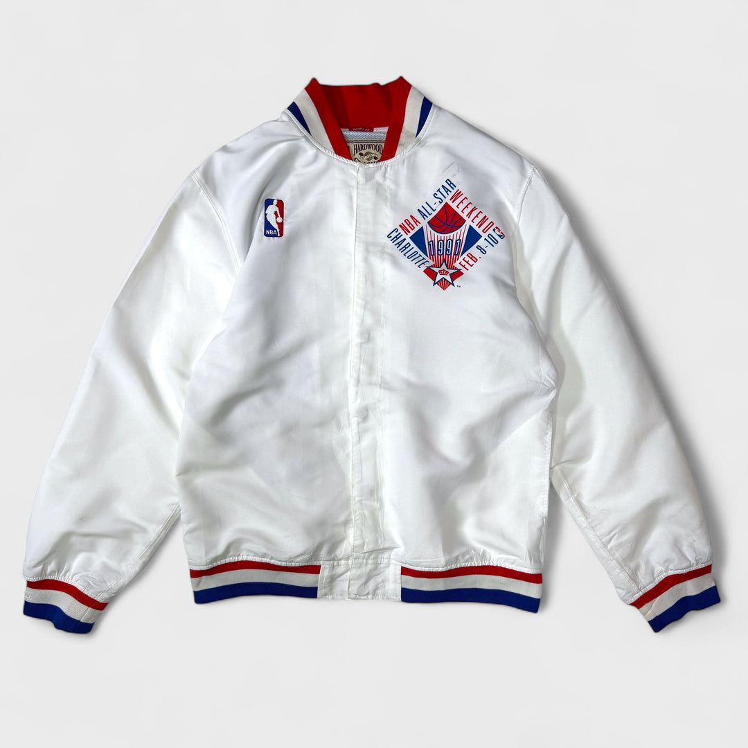 Mitchell & Ness Hardwood Classics NBA All-Star Weekend 1991 Jacket white M - Shop-Tetuan