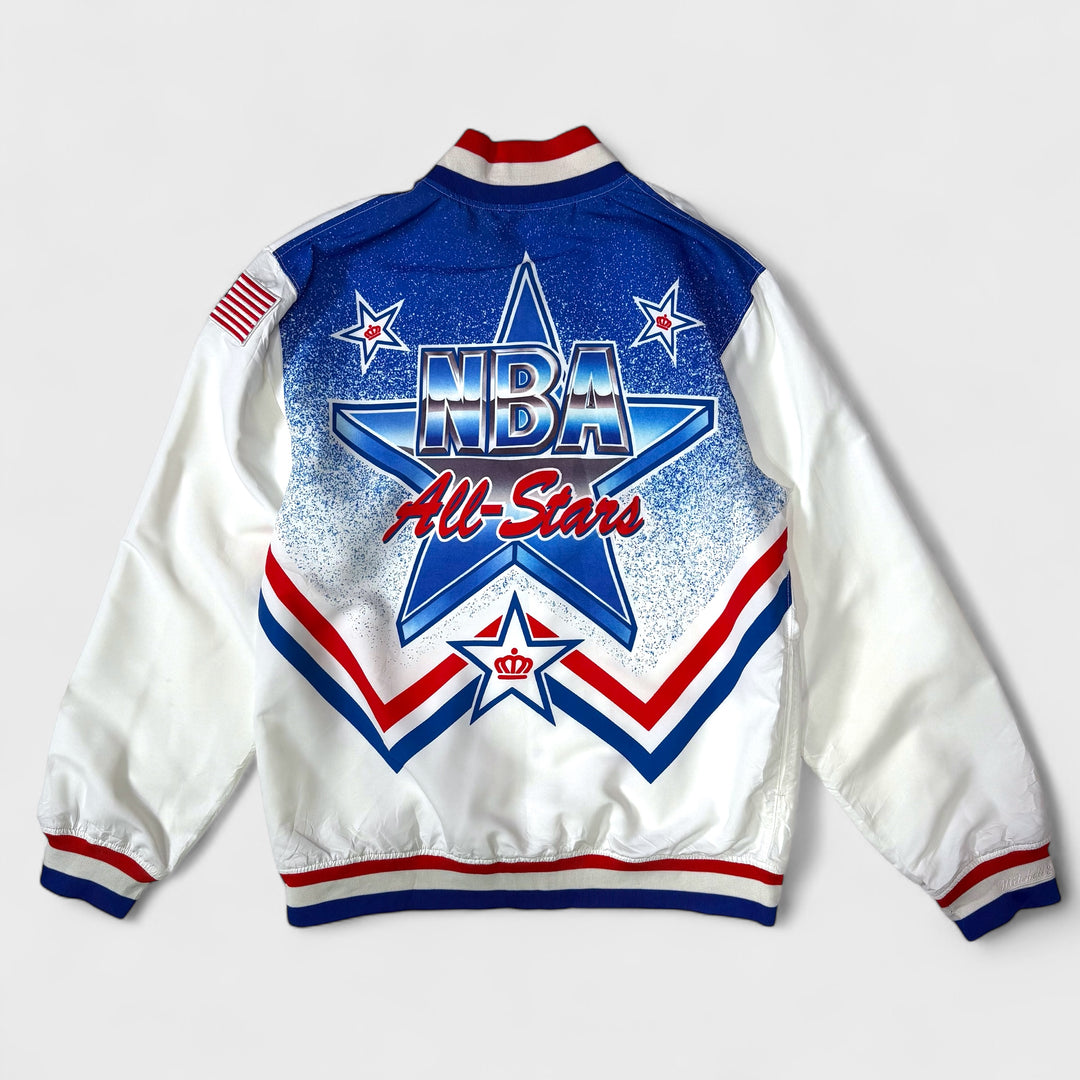 Mitchell & Ness Hardwood Classics NBA All-Star Weekend 1991 Jacket white M - Shop-Tetuan
