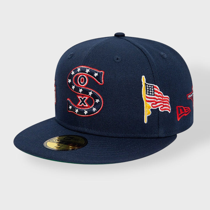 New Era MLB Cooperstown 59Fifty C White Sox navy - Shop-Tetuan