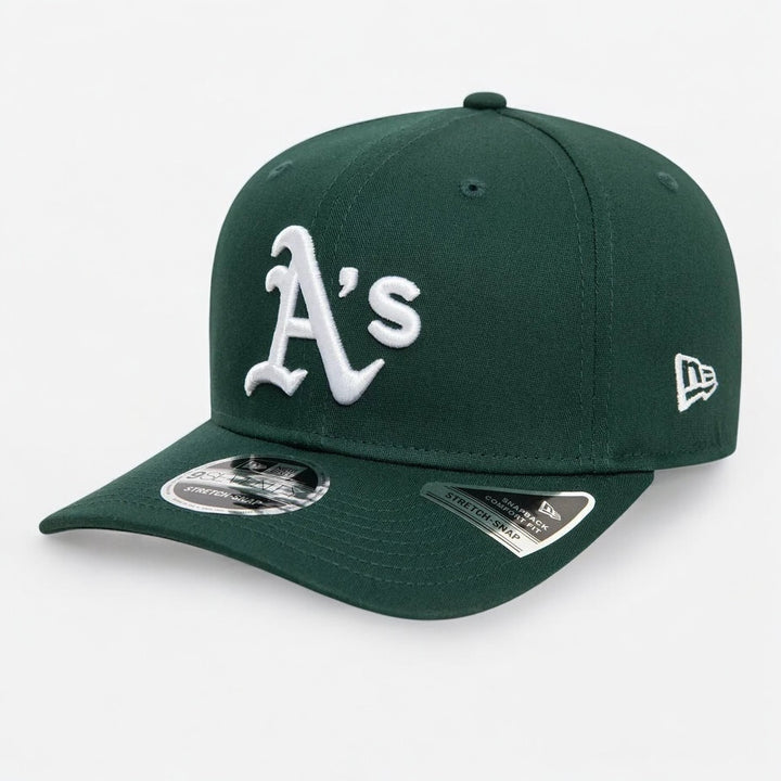 New Era Official Team Colour 9Seventy Stretch Snap O Athletics dark green - Shop-Tetuan