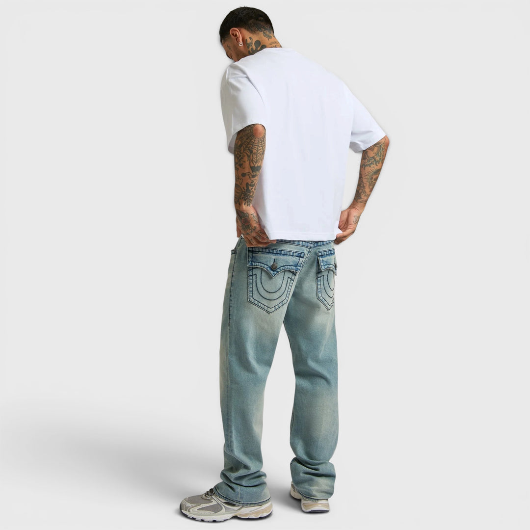 True Religion Billy Big T NF 34IN gsql light dawn wash