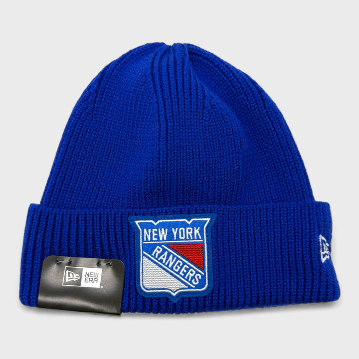 New Era MLB Skull Knit Beanie NY Rangers