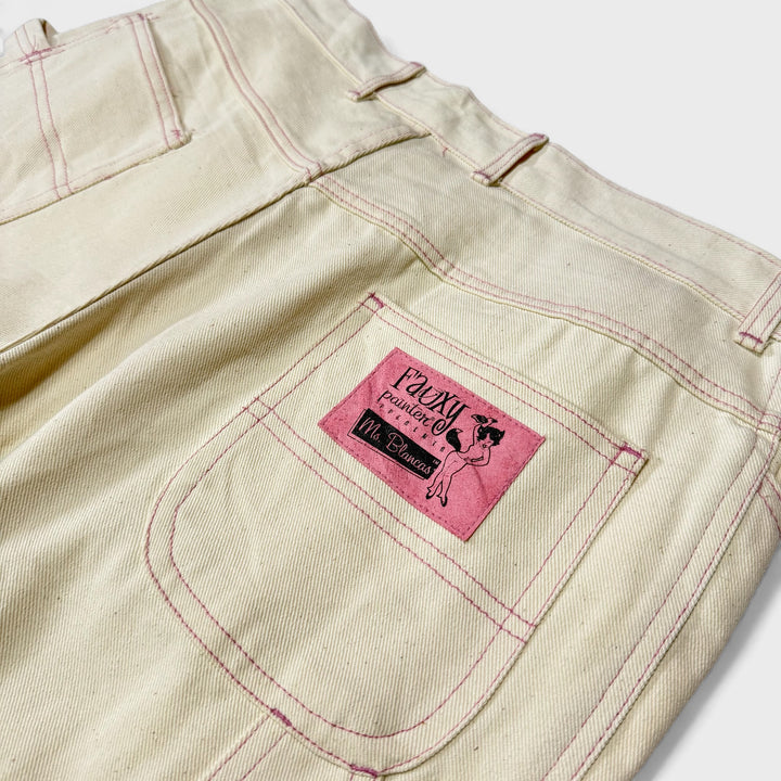 Ms. Blancas Fauxy Jeans off white 12 - Shop-Tetuan