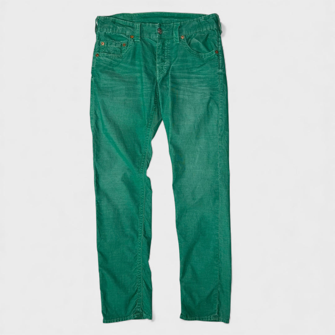 True Religion Geno Corduroy Pants green 31 - Shop-Tetuan