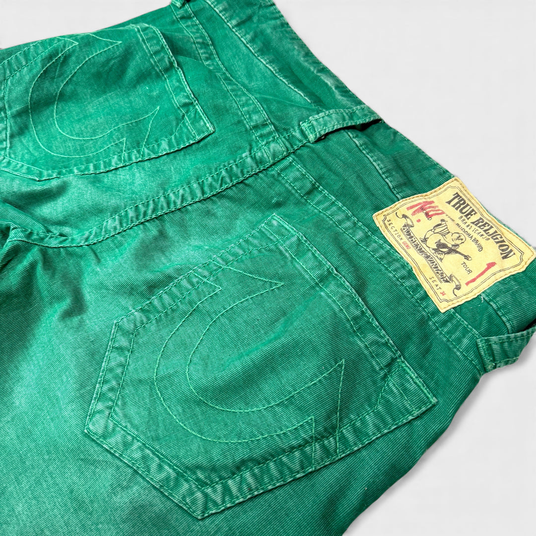 True Religion Geno Corduroy Pants green 31 - Shop-Tetuan