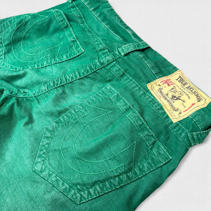 True Religion Geno Corduroy Pants green 31 - Shop-Tetuan