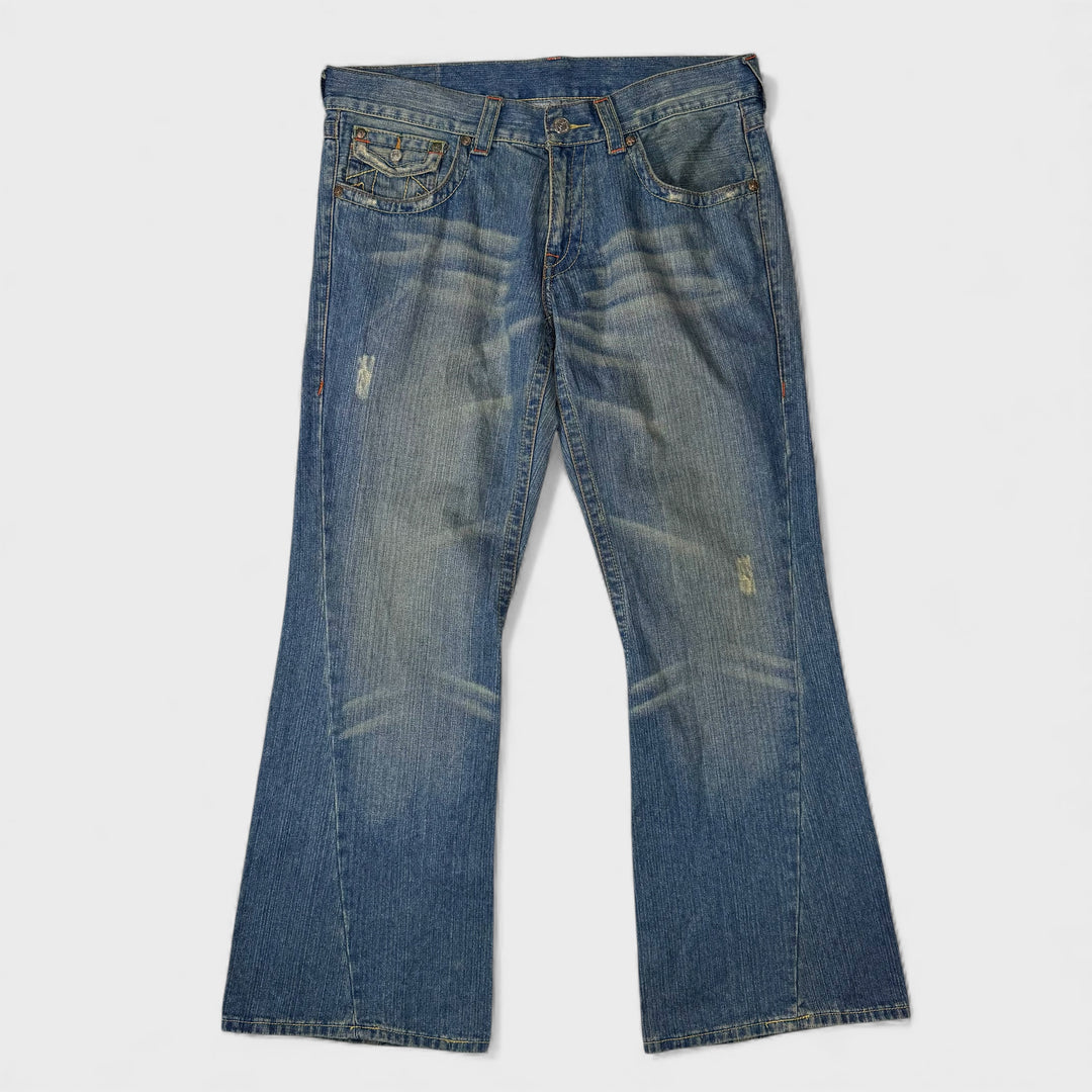 True Religion Joey Jeans mid blue 34 - Shop-Tetuan