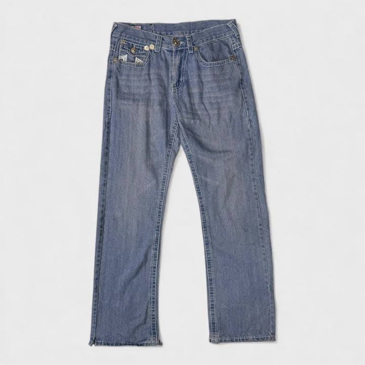 True Religion Skull Jeans light blue 32 - Shop-Tetuan