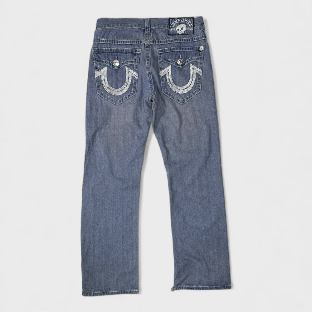 True Religion Skull Jeans light blue 32 - Shop-Tetuan