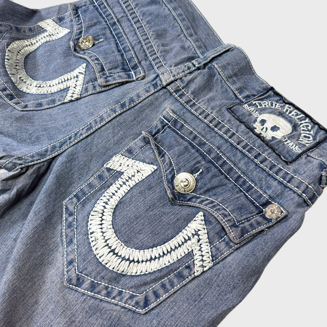 True Religion Skull Jeans light blue 32 - Shop-Tetuan
