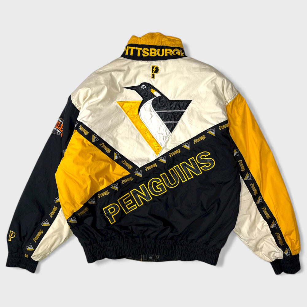 Pro Player Vintage 90s Pittsburgh Penguins Puffer Jacket L - Shop-Tetuan