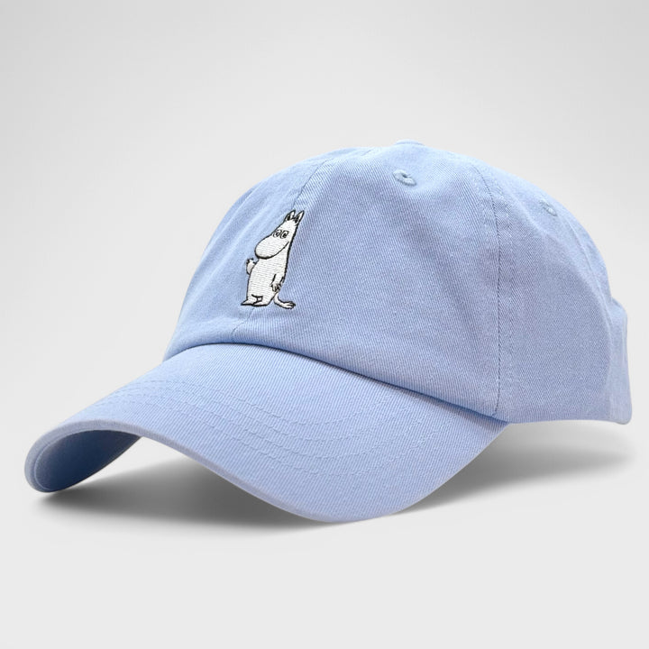 Moomin Muumipeikon Tervehdys dad cap light blue - Shop-Tetuan