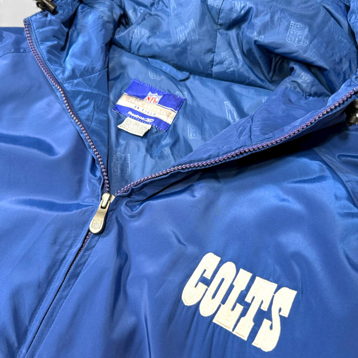 Reebok 90s NFL Indianapolis Colts Jacket blue/white 2XL - Shop-Tetuan