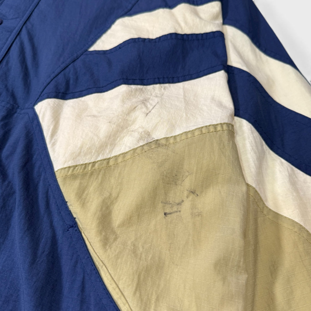 Starter 90s Vintage Notre Dame Fighting Irish American Football Pullover Jacket navy/khaki XL - Shop-Tetuan