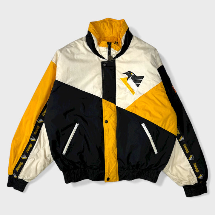 Pro Player Vintage 90s Pittsburgh Penguins Puffer Jacket L - Shop-Tetuan