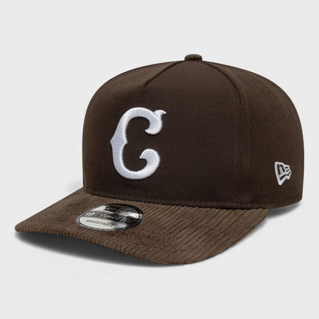 New Era MLB Cooperstown Cord 19Twenty C Cubs dark brown - Shop-Tetuan