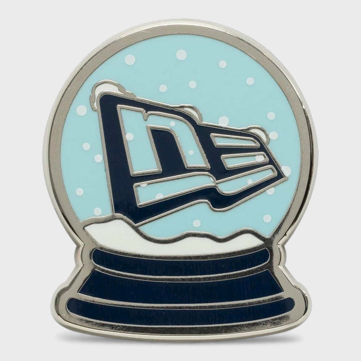 New Era Snowglobe Black Pin Badge - Shop-Tetuan