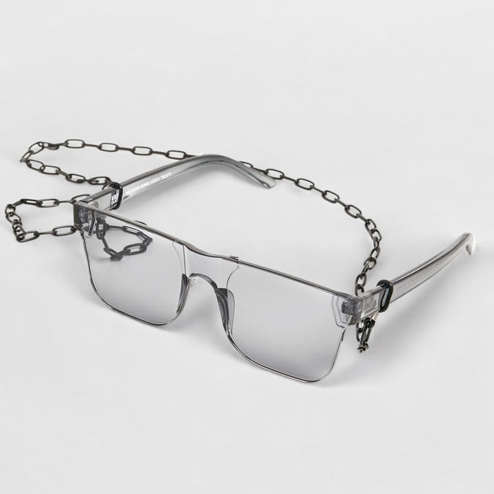 Urban Classics 105 Chain Sunglasses black transparent - Shop-Tetuan