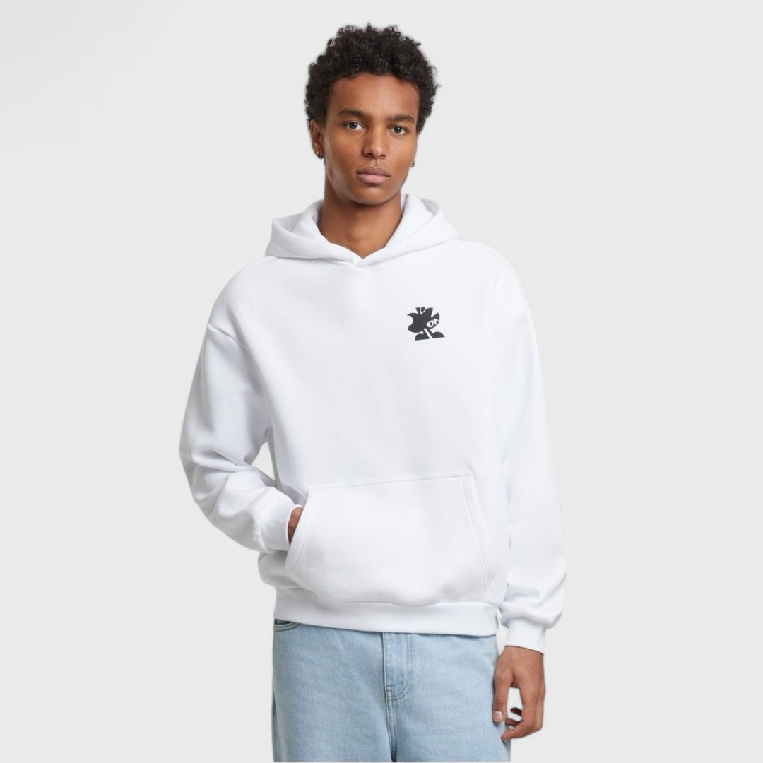 Mister Artists Gallery Fluffy hoody white - Shop-Tetuan