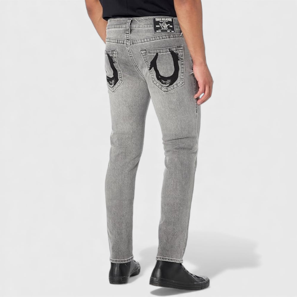 True Religion Rocco SN NF Painted HS jeans moscow mule grey wash - Shop-Tetuan