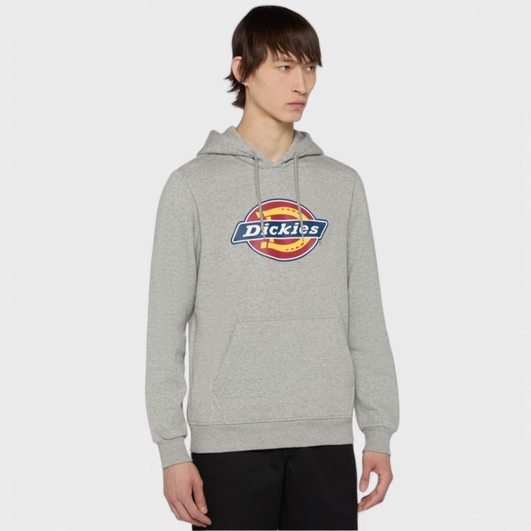 Dickies Icon Logo Hoodie grey melange - Shop-Tetuan