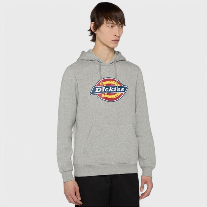 Dickies Icon Logo Hoodie grey melange - Shop-Tetuan