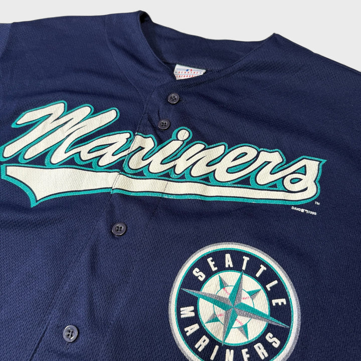 True Fan 90s Sportswear MLB Seattle Mariners #24 ”Ken ”Griffey, Jr. Jersey navy XL - Shop-Tetuan