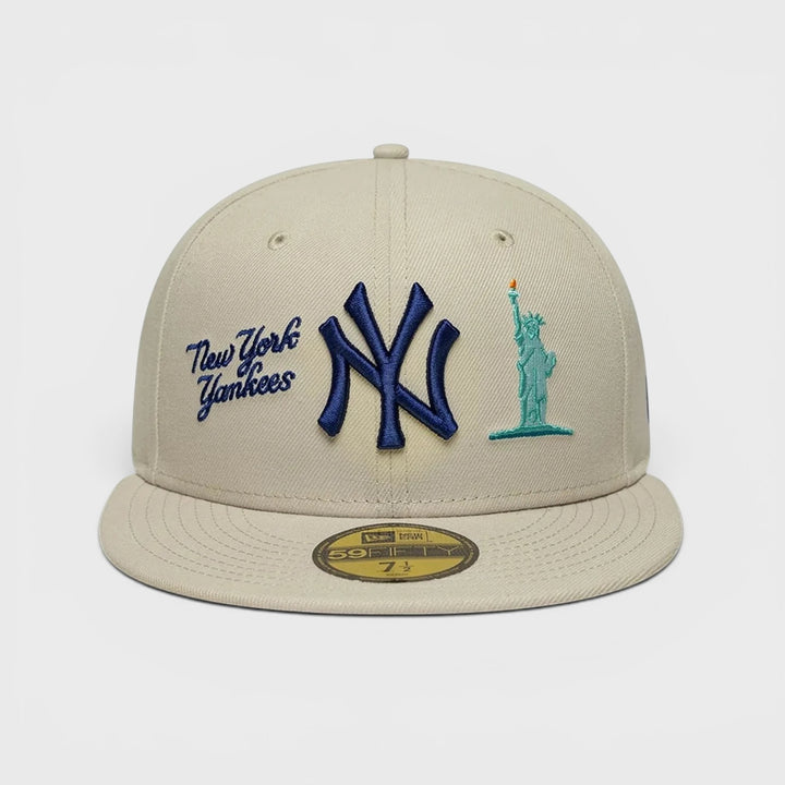 New Era MBL CIty Icon 59Fifty NY Yankees light beige