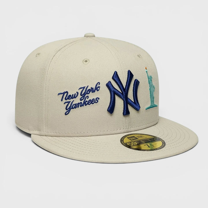 New Era MBL CIty Icon 59Fifty NY Yankees light beige