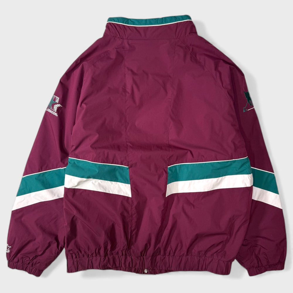 Starter 90s New Haven Puffer Jacket burgundy XXL - Shop-Tetuan