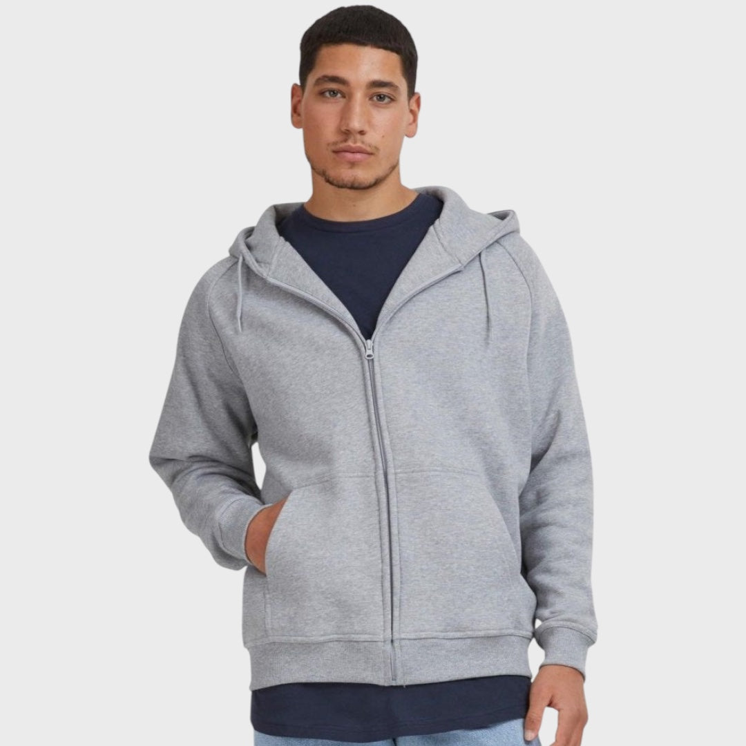 Urban Classics zip hoody grey - Shop-Tetuan