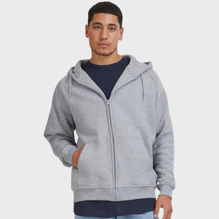 Urban Classics zip hoody grey - Shop-Tetuan