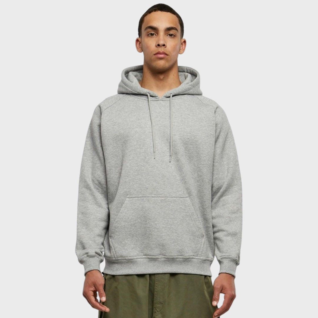 Urban Classics blank hoody grey - Shop-Tetuan
