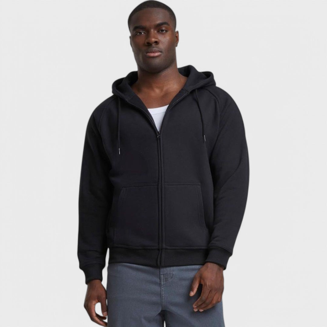 Urban Classics zip hoody black - Shop-Tetuan