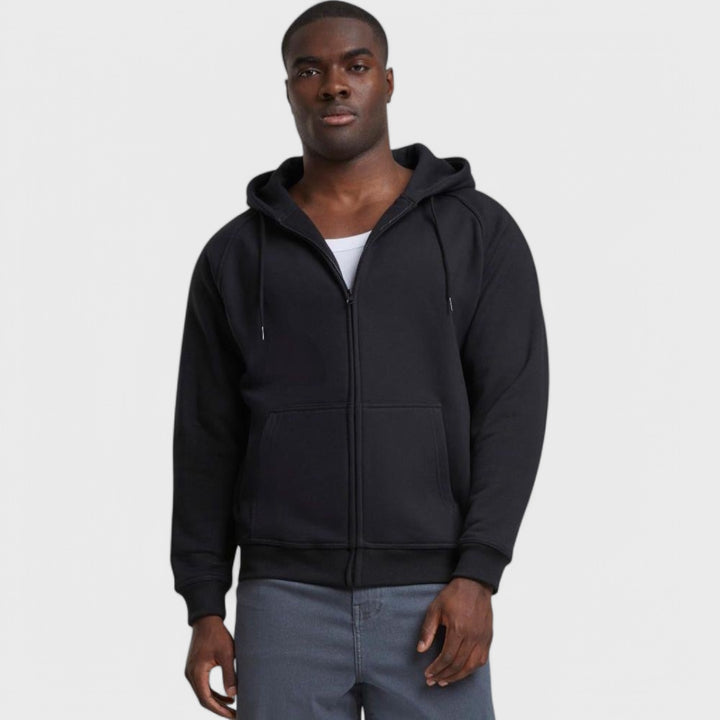 Urban Classics zip hoody black - Shop-Tetuan