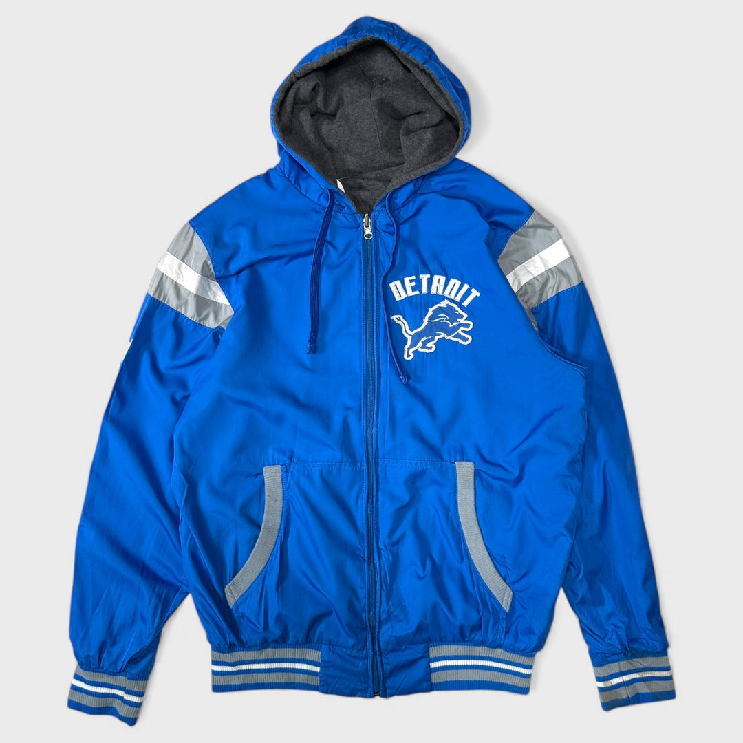 NFL Team Apparel Reversible jacket D Lions blue M - Shop-Tetuan