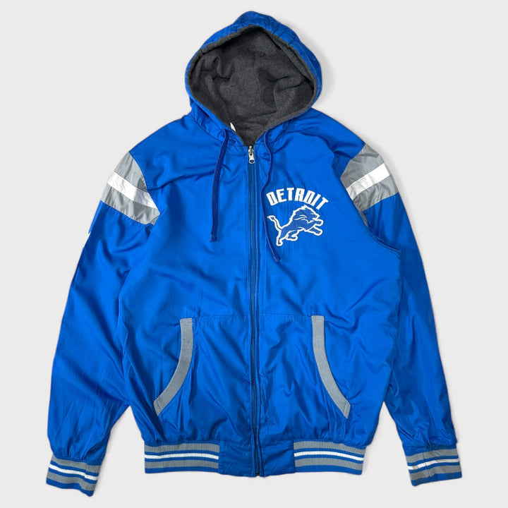 NFL Team Apparel Reversible jacket D Lions blue M - Shop-Tetuan