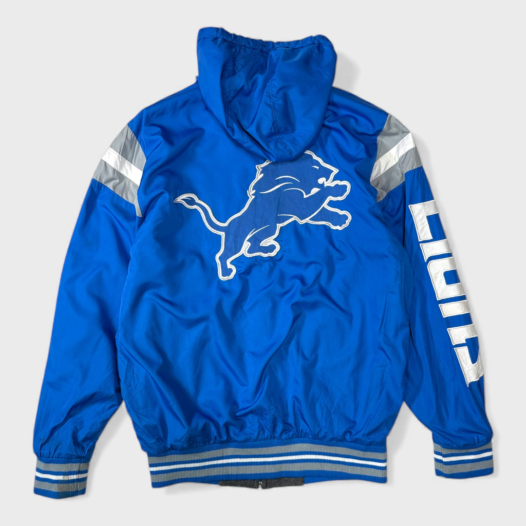 NFL Team Apparel Reversible jacket D Lions blue M - Shop-Tetuan