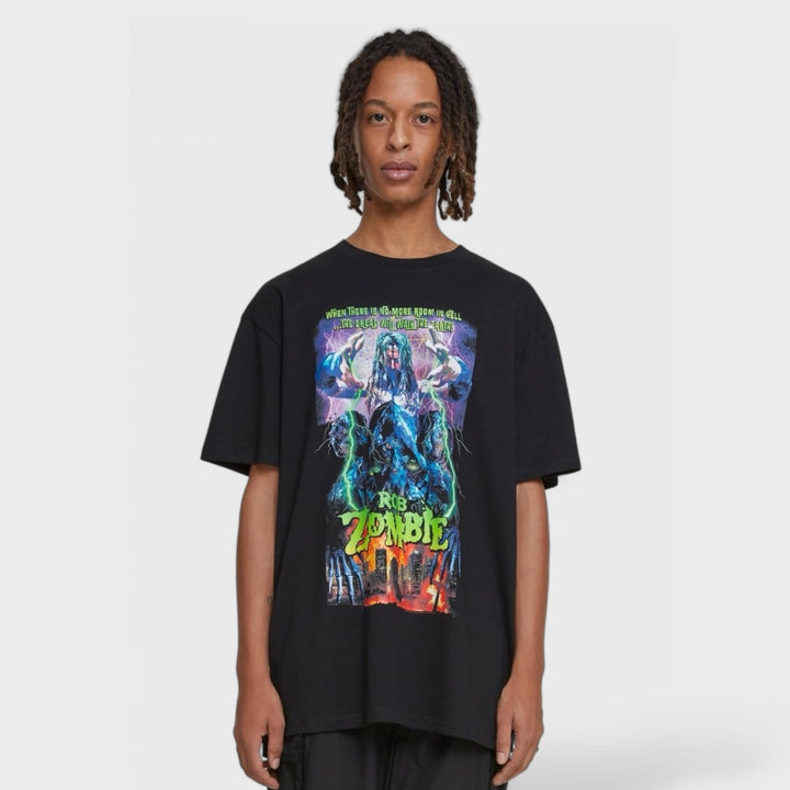 Merchode Upscale X Rob Zombie Heavy Overize tee black - Shop-Tetuan