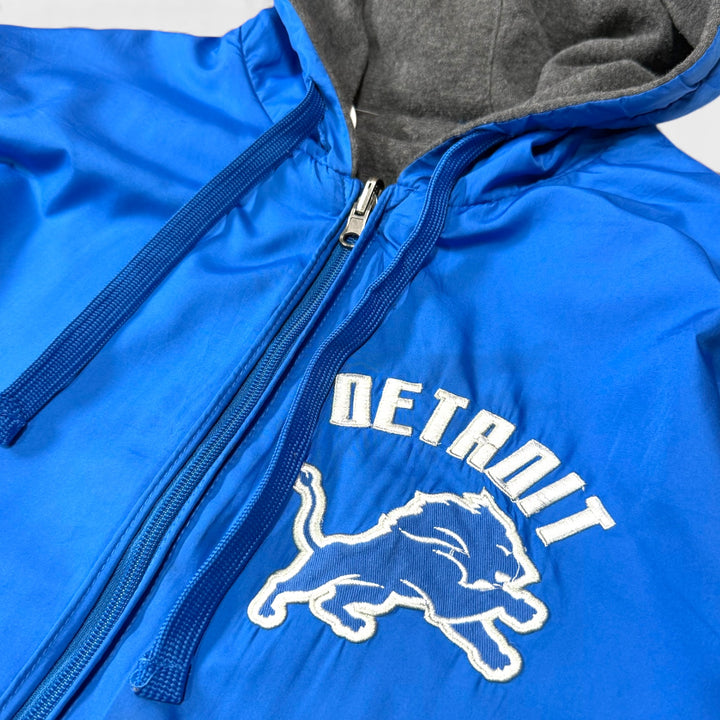 NFL Team Apparel Reversible jacket D Lions blue M - Shop-Tetuan