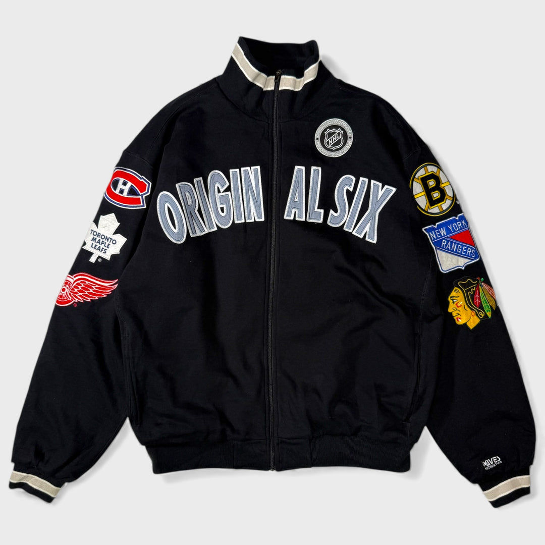 Waves Sportswear NHL Original Six Vintage Jacket black XL - Shop-Tetuan