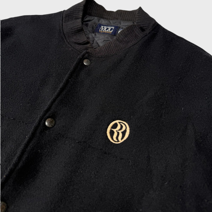 VCC Vantage Wool Varsity Jacket black XL - Shop-Tetuan