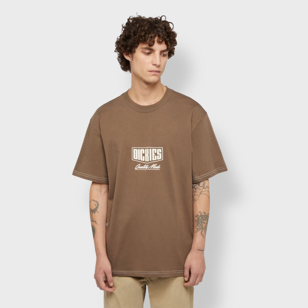 Dickies Philipsburg tee brown - Shop-Tetuan