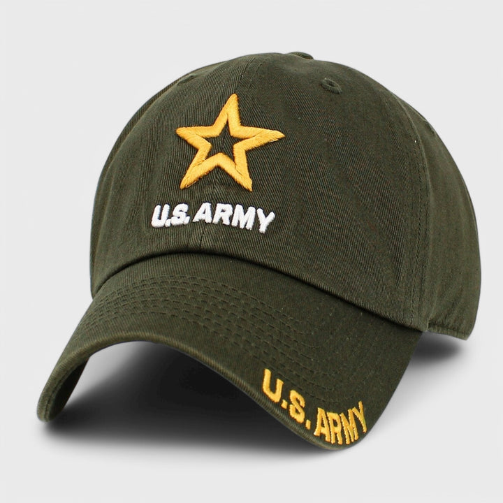 KB Ethos Army Washed Cotton Baseball Cap olive - Shop-Tetuan