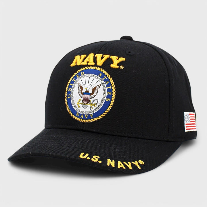 KB Ethos US Navy Emblem Flag Hat black - Shop-Tetuan