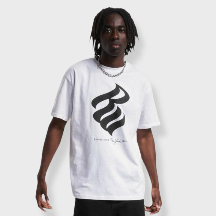 Rocawear Big Logo tee white/black