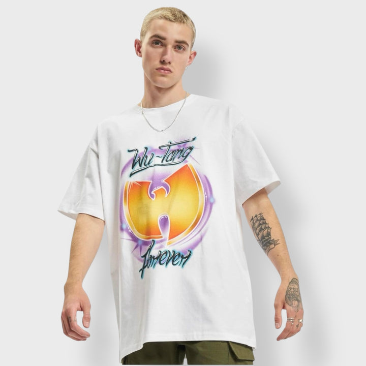 Wu-Wear Wu-Tang Forever Oversize tee white - Shop-Tetuan